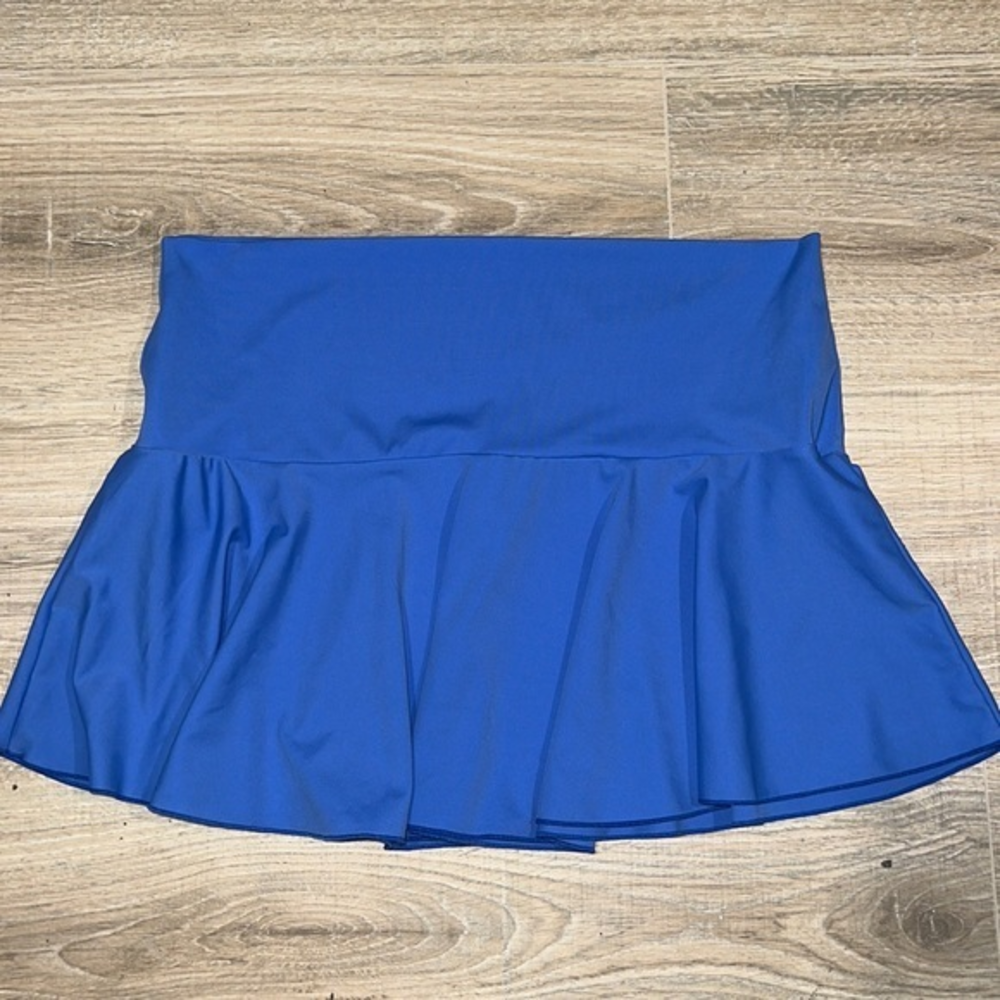 Vintage Victoria’s Secret blue mini skirt y2k style‎